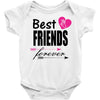 best friends forever Baby Bodysuit