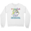 unicorns are born in december cute unicorn Crewneck Sweatshirt