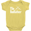the rodfather   mens funny fishing Baby Bodysuit
