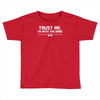 trust me, i'm with the band   musician rockband guitar bass jam tee Toddler T-shirt