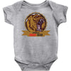 danger angry bear Baby Bodysuit