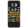 Born Arquarius Multitasking Problem Solving Tees Samsung Galaxy S8 Plus