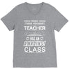 This 3 RD Grade Teacher Has An Amazing! Class V-Neck Tee