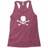 skull skeleton Racerback Tank