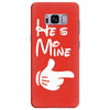 he's mine she's mine Samsung Galaxy S8 Plus