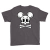 skull mickey 2 Youth Tee