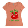 dread at the controls Women's Triblend Scoop T-shirt