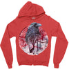 life is strange before the storm red raven Zipper Hoodie