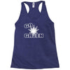 go green Racerback Tank