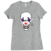 evil clown Ladies Fitted T-Shirt