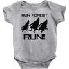 run forest run Baby Bodysuit