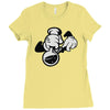 mickey frappe un bang Ladies Fitted T-Shirt