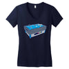 pooltable Women's V-Neck T-Shirt