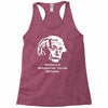 without a moustache einstein proud hirsute mustachioed grooming Racerback Tank