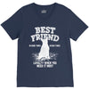 Best Friend Bull Terrier V-Neck Tee