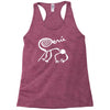 marca peru nazca lines monkey Racerback Tank