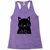 black cat (2) Racerback Tank