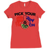 pick your poison Ladies Fitted T-Shirt