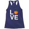 love pumpkin Racerback Tank