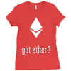 got ether ? Ladies Fitted T-Shirt