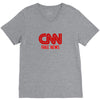 CNN Fake News V-Neck Tee