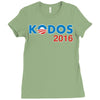 vote for kodos Ladies Fitted T-Shirt