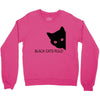 black cats rule Crewneck Sweatshirt