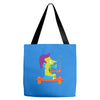skate face Tote Bags