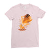 lion evolution Ladies Fitted T-Shirt