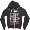 gsus saves chord Zipper Hoodie