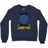police mom  i rised mine Crewneck Sweatshirt