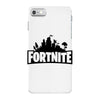 fortnite logo black iPhone 7 Case