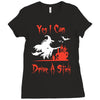 yes i can drive a stick Ladies Fitted T-Shirt