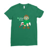 breaking bricks Ladies Fitted T-Shirt