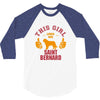 This Girl Loves Saint Bernard 3/4 Sleeve Shirt