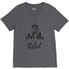 rebel   blackout V-Neck Tee