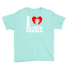 i love black people Youth Tee