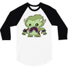 zombie monster 3/4 Sleeve Shirt
