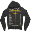 Aquarius Facts Zodiac Zipper Hoodie