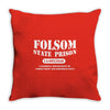 folsom state prison Throw Pillow