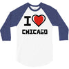 i love chicago 3/4 Sleeve Shirt