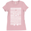 banksy prisoner barcode Ladies Fitted T-Shirt