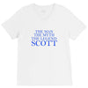 the man,myth,legend scott V-Neck Tee