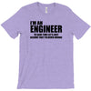 engineer funny t shirt engineers are never wrong t shirt shirt funny t T-Shirt