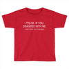 disagree with me Toddler T-shirt