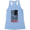 god bless america Racerback Tank