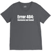 halloween error 404 costume not found V-Neck Tee