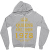 queens are born in 1978 Zipper Hoodie