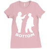 bottom eye poke Ladies Fitted T-Shirt