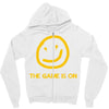 the game is on Zipper Hoodie